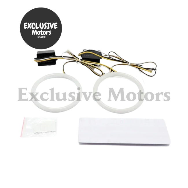 White Led Angel Eyes Ring Kit For Subaru Legacy B4