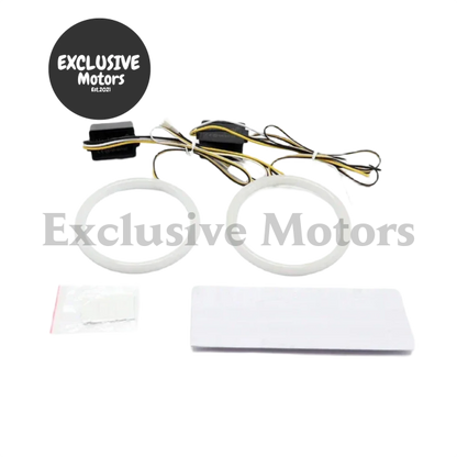 White Led Angel Eyes Ring Kit For Subaru Legacy B4